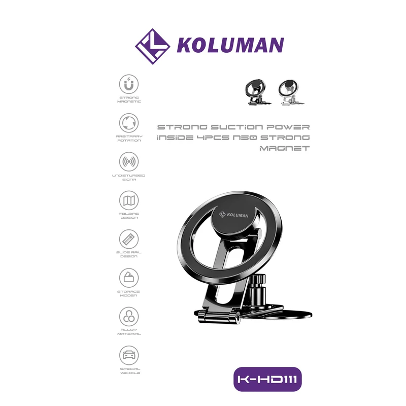 پایه نگهدارنده گوشی موبایل و تبلت کلومن مدل K-HD111