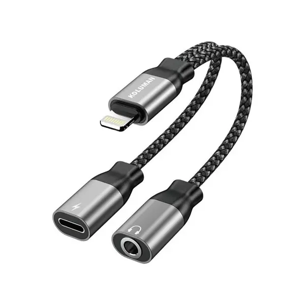 مبدل USB-C به USB-C / AUX کلومن مدل K - CA3