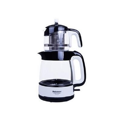 چای ساز دلمونتی مشکی سفید مدل DL 400