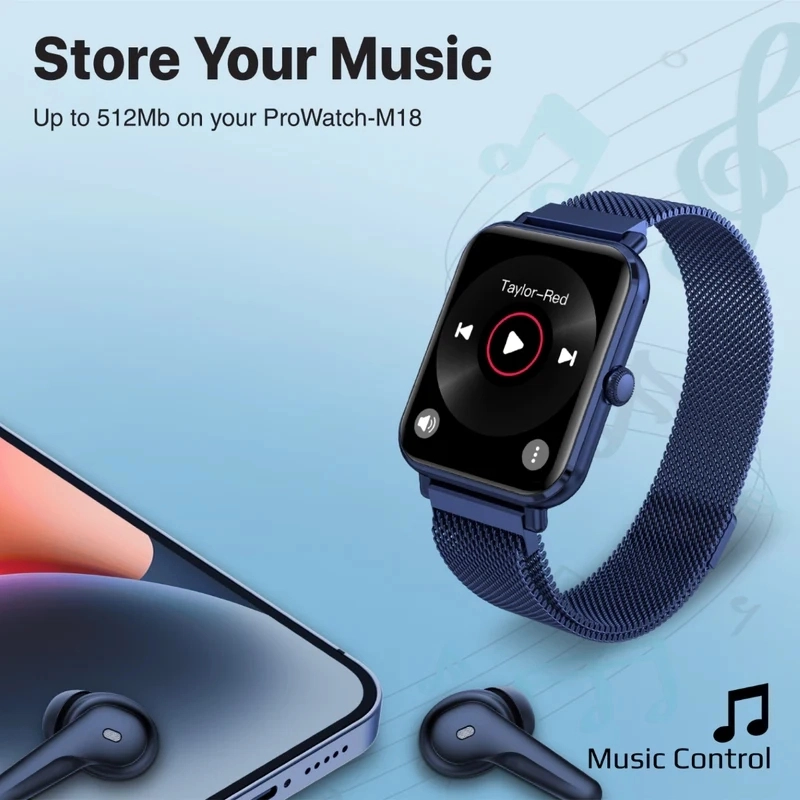 ساعت هوشمند پرومیت مدل PROWATCH-M18