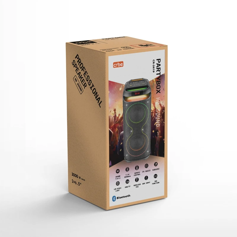 اسپیکر پارتی باکس کربی مدل CR-2619