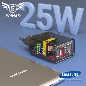 شارژر دیواری 25 وات گان سوپر فست شارژ اپیمکس مدل EU-150
