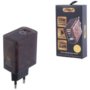 آداپتور شارژ سریع اپیمکس مدل EPIMAX EU-149